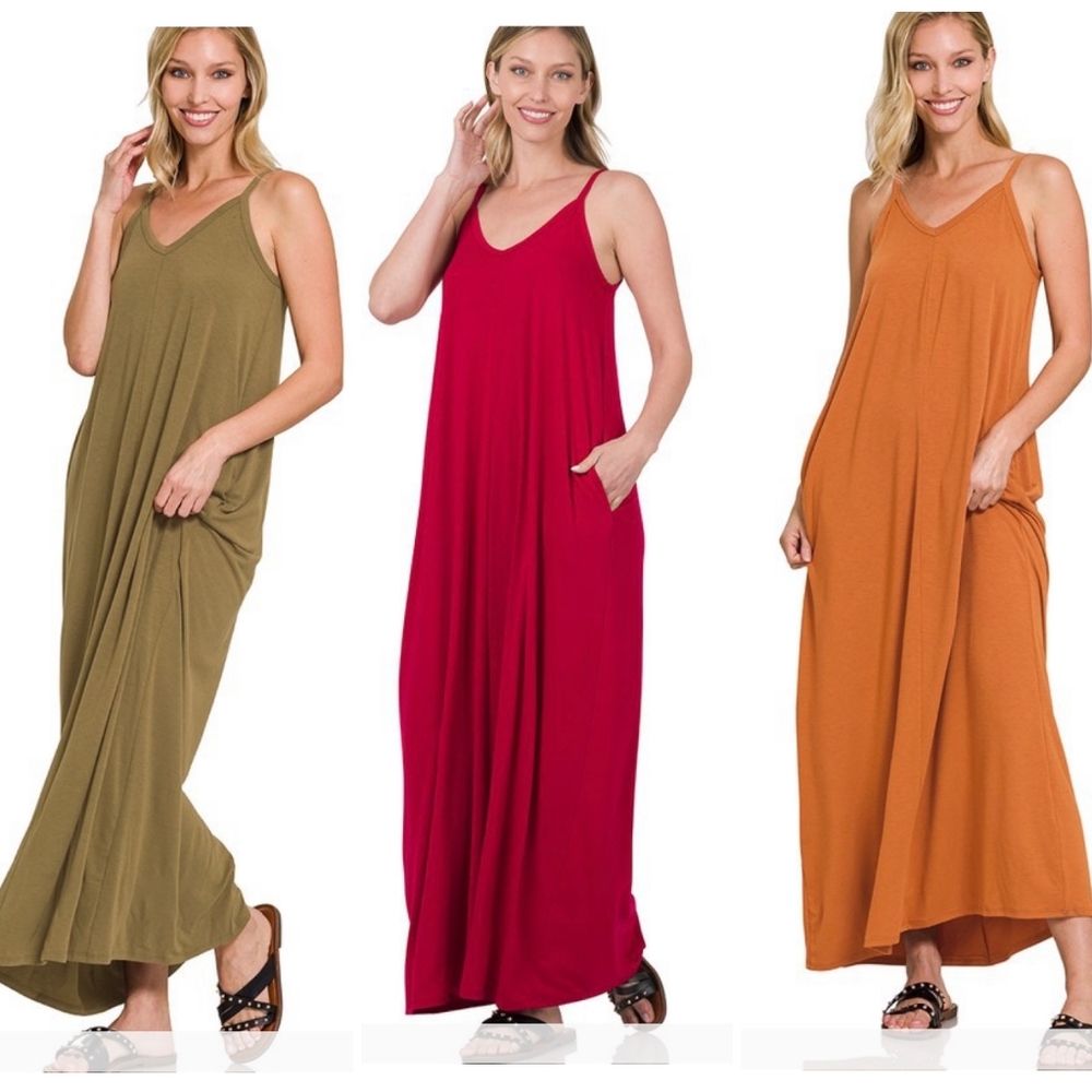 Boho Chic Camel Soft Knit Oversized Maxi Dress - Picture 3 of 4